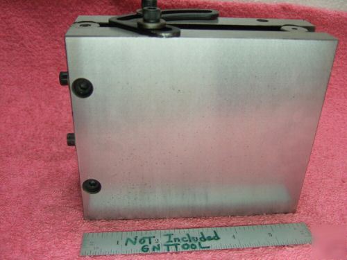 Sine plate toolmaker machinist hardened slotted wow 