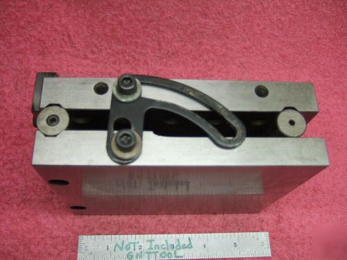 Sine plate toolmaker machinist hardened slotted wow 