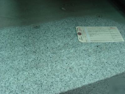 Granite surface plate with heavy metal stand 5FT x 12FT