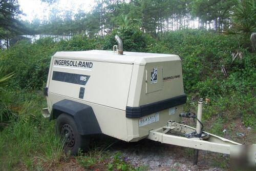 Ingersoll rand 185 cfm air compressor