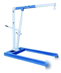 1000LB. fixed leg shop crane