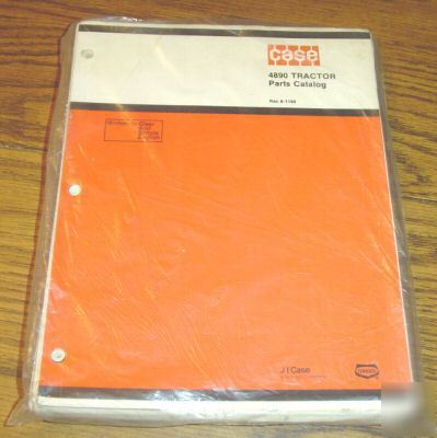 Case 4890 tractor repair parts catalog book manual