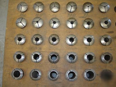  30 lathe collets hardinge 5C.. south bend 5 & more 