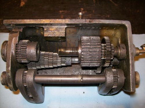 Atlas lathe quick change gear box 