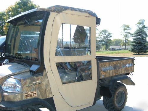 Camo kubota rtv 900 soft door kit w/rear window
