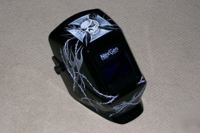 Jackson HSL100 welding helmet auto darkening hellraiser