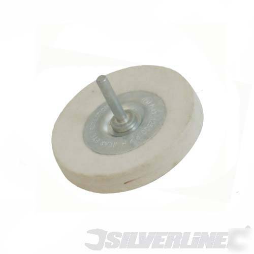 100MM x 6MM felt wheel drill 60G hard 427663