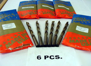 12 pcs. import #7 cobalt jobber drills