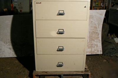 Fireking 4 drawer 38 inch fireproof legal file safe 