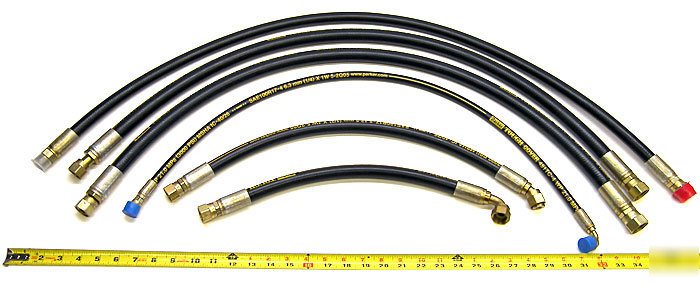 Lot parker tough cover 451TC hydraulic hose/connectors