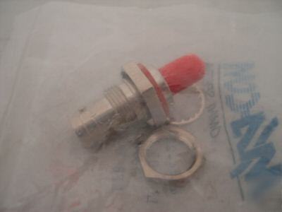 New m/a-com sma f to bnc f bulkhead, , 3284-2240-00