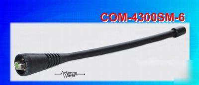 Rubber flex duck antenna uhf motorola sma female 6