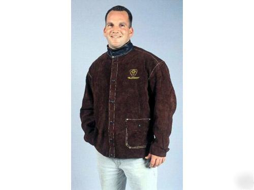 Tillman 2480A sz xxx lrg chc. brn welding jk fs