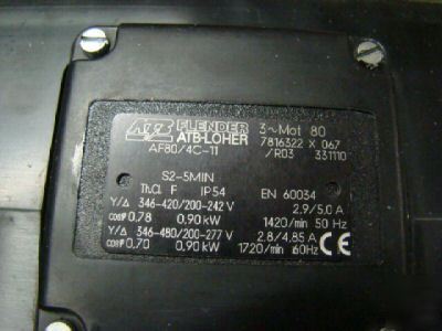 Busch sv 1025 b seco-dry-sealed rotary vane pump
