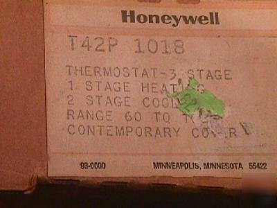 New honeywell T42P 1018 3 stage thermostat hvac 