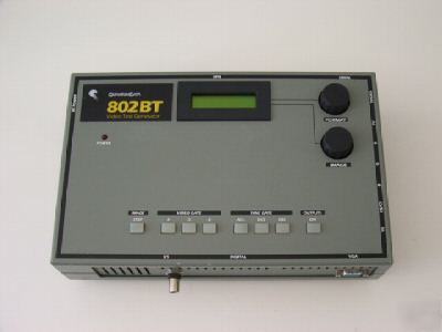 Quantum data 802BT 801GG video test generator