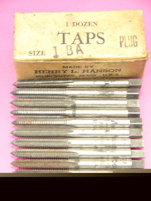 New 24 ace hanson # 1 -- ba plug hand tap (RWB69-5)