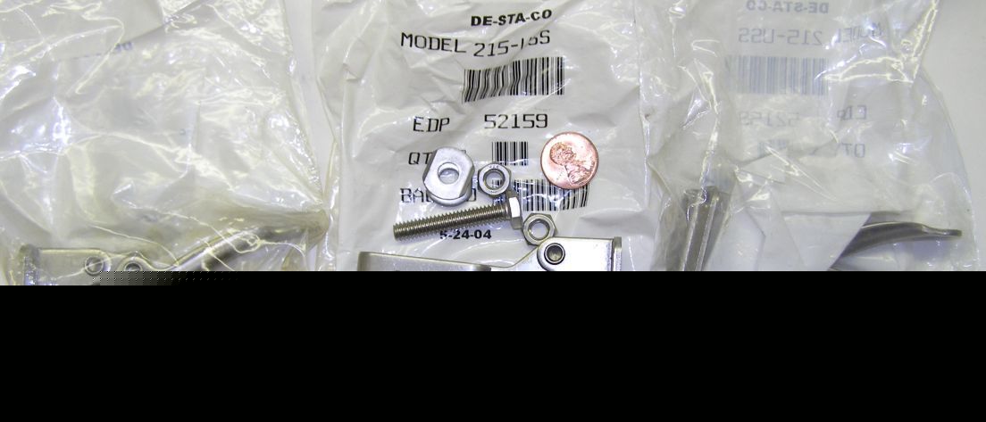 New desta co. model 215-uss action clamps...3 count/ 
