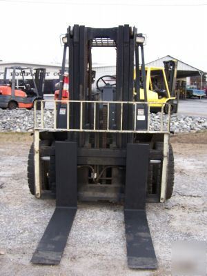 Yale 10,000 lb dual wheel solid pneumatic forklift