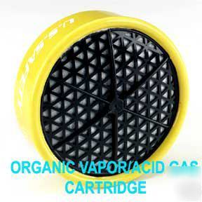 6 acid gas & organic vapor 158-t-26, gas cartridge