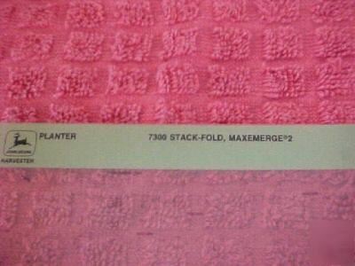 John deere 7300 stack-fold maxemerge 2 parts microfiche
