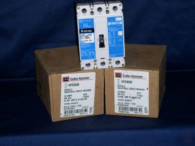 New cutler hammer #HFD3030 3POLE/600V/30AMP