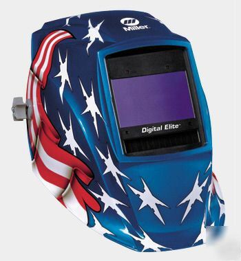 Miller digital elite stars/stripes helmet 234762/gloves