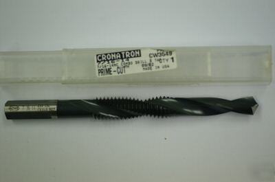 New drill & tap combo cronatron 7/16-14 cnc