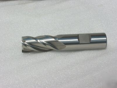 3 pc hss 4FL single end mill 11 mm x 3/8