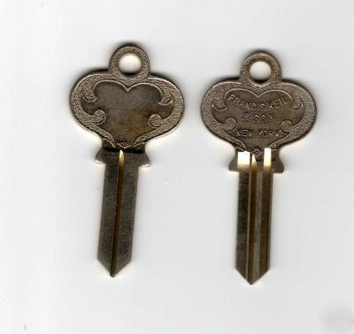30 russwin uncut key blanks locksmiths -- --