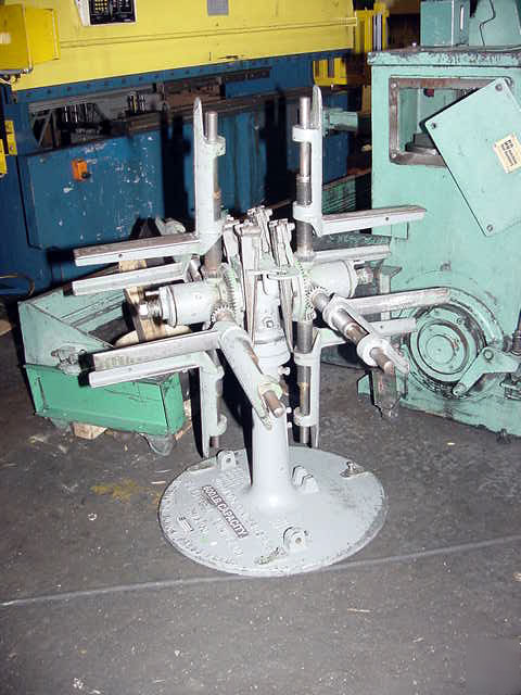 300LB uncoiler, littell 3 double non-motorize