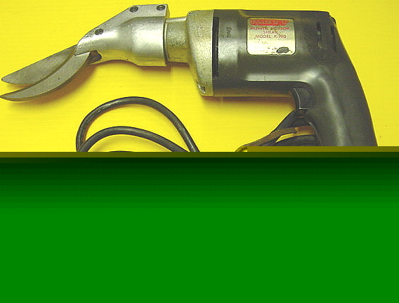 Kett electric scissors metal vinyl cutting shear cutter