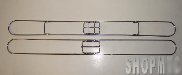 Lot of 12 chrome clip-on dust mop frames 3