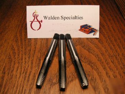 5/16'' x 18 unc taps, plug, bottoming, & taper 3PC set