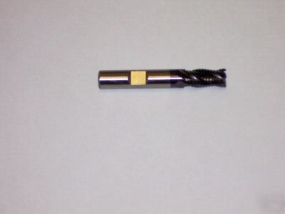 New M42 tialn coated cobalt roughing end mill 4 fl 5/16