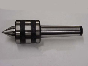 New precision live center #2 morse taper w@w 