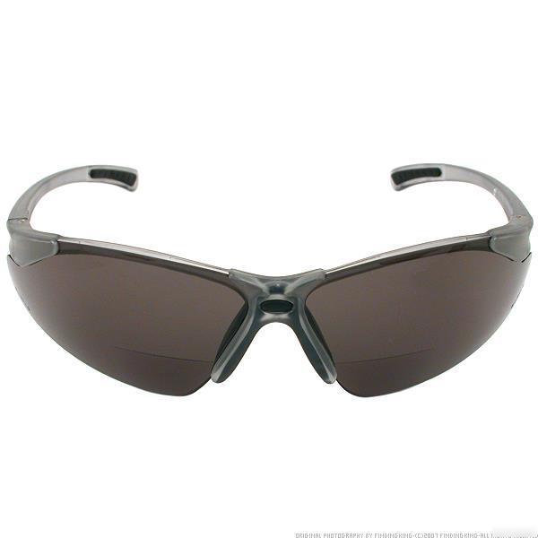 Radians reading bifocal smoke C2 safety glasses +3.0