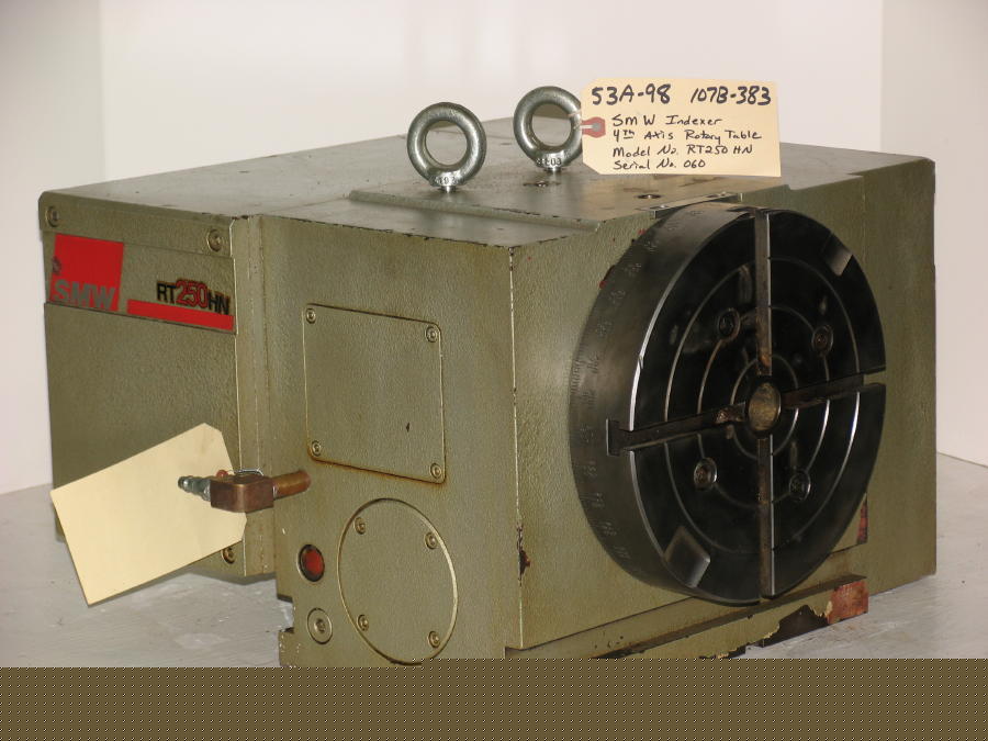 Smw indexer 4TH axis rotary table