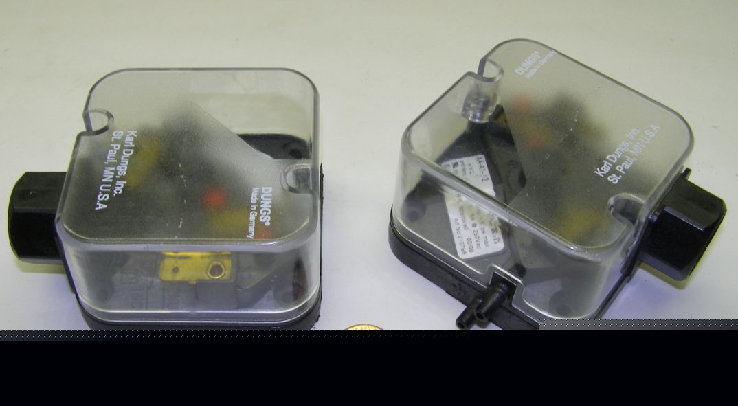 New karl dungs, inc. gas pressure switch...2 count... 