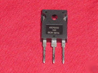 300 pcs. ir# 40CPQ060, 60V 40A schottky common cathode