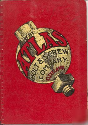 Atlas bolt & screw company catalog cj-50 january 1950 