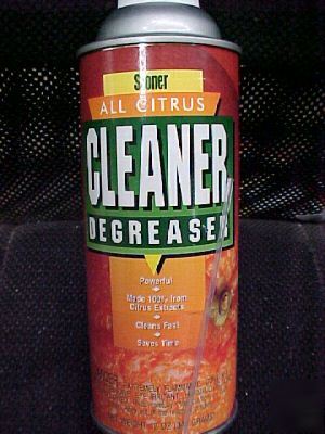 Stoner citrus cleaner degreaser industrial home auto