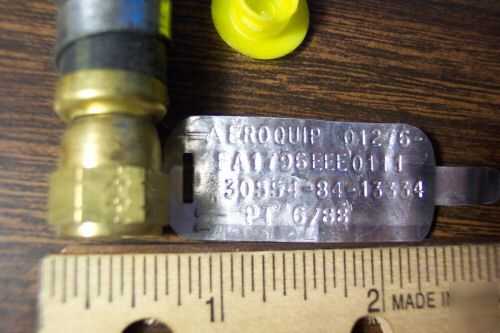 Aeroquip fuel lines onan 501-0529 2 pc lot **obo**
