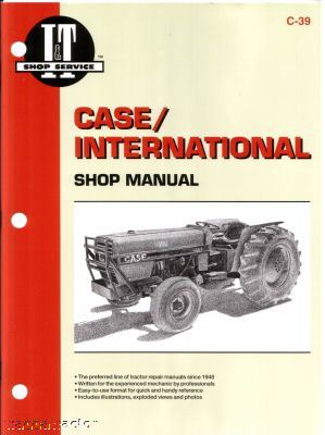 Case international 385 thru 885 tractor workshop manual