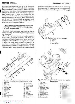 Case international 385 thru 885 tractor workshop manual