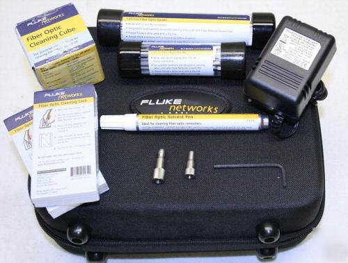 Fluke networks FT500 fiber inspector and cleaning kit