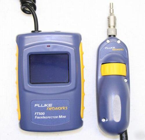 Fluke networks FT500 fiber inspector and cleaning kit
