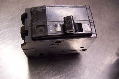 Square d QO220 2 pole 20 amp circuit breaker plug-in