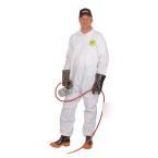Defender coveralls elastic wrist & ankles 1 pair xl