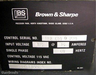 Brown & sharpe dcc cmm xcel 765 w/ renishaw PH9A TP2